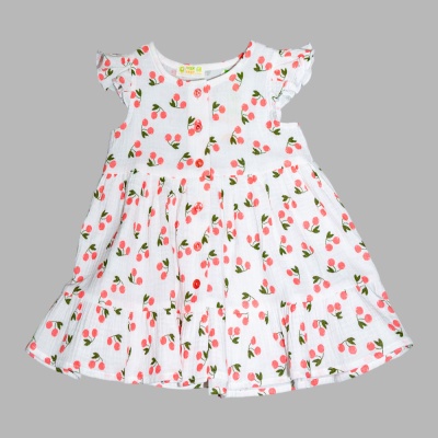 Платье Вишни Чуди Кидс 305625-2 белый 01 Платье Вишни Чуди Кидс 305625-2 белый 01